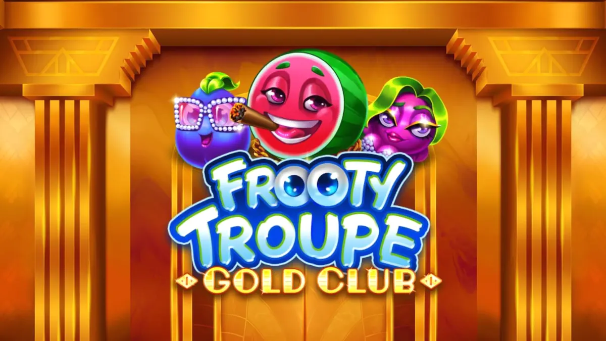 ภาพบรรยากาศความหรูหราภายในเกมสล็อต Frooty Troupe – Gold Club
