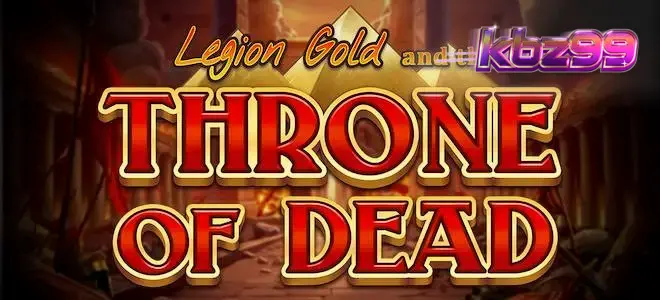 ภาพกราฟิกธีมวิหารโบราณจากเกมสล็อต Legion Gold and the Throne of Dead